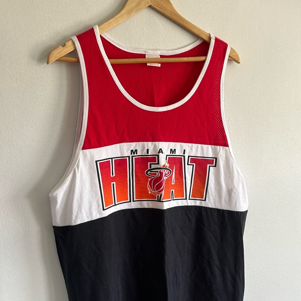 Miami Heat Tank Top / Large / NBA / Mitchell & Ness / 2013